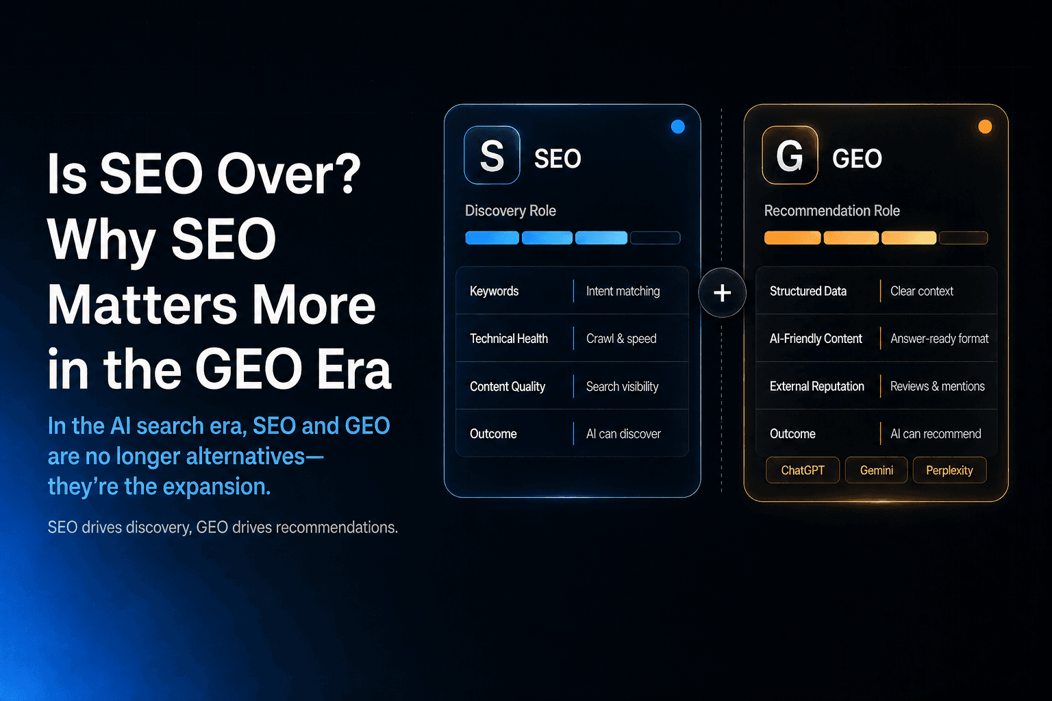 Is SEO Over? Why SEO Matters More in the GEO Era