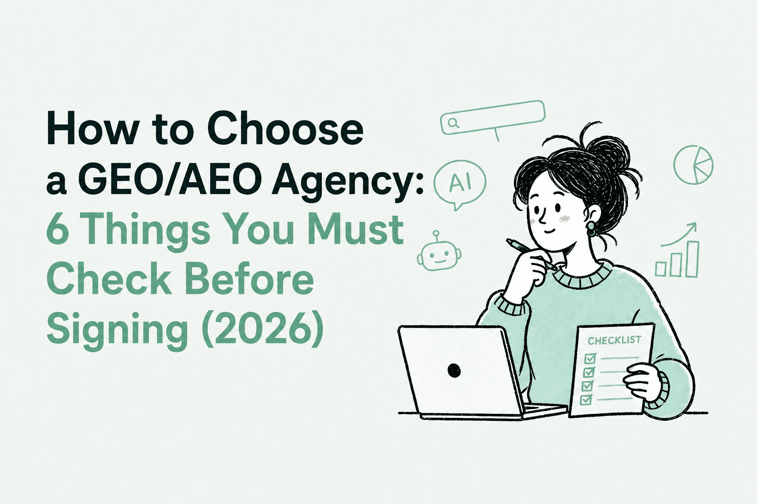 How to Choose a GEO/AEO Agency: 6 Things You Must Check Before Signing (2026)